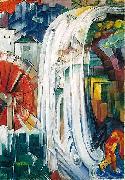 Franz Marc The Bewitched Mill oil on canvas